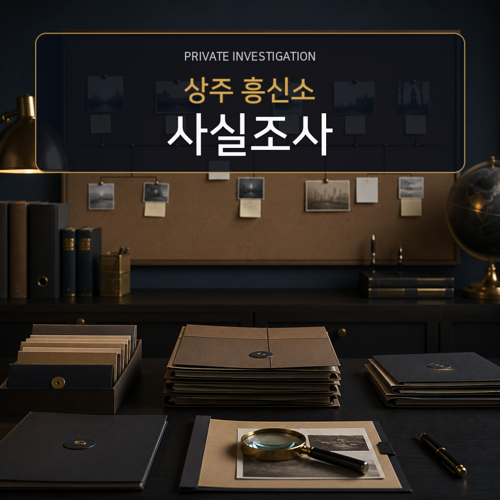 상주 사실관계 조사 전문 흥신소