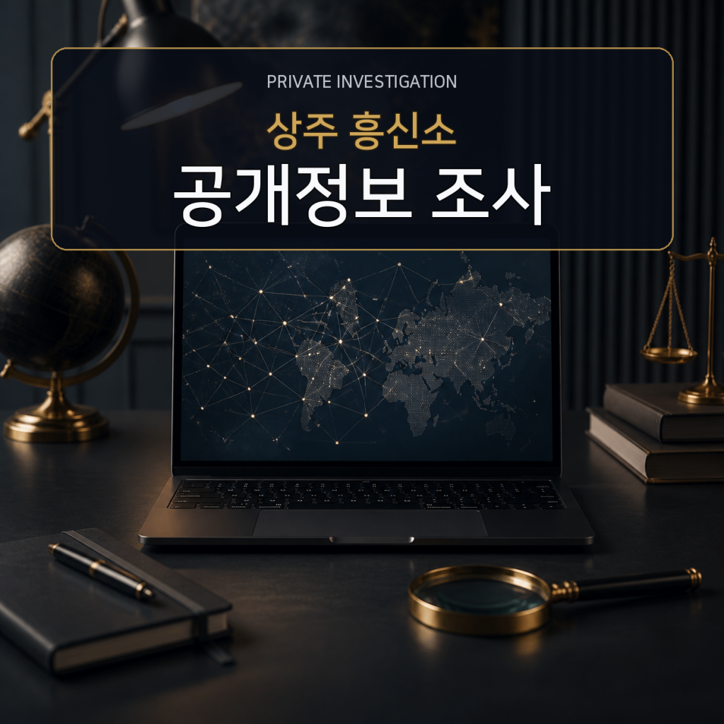 상주 디지털 공개정보 조사 전문 흥신소